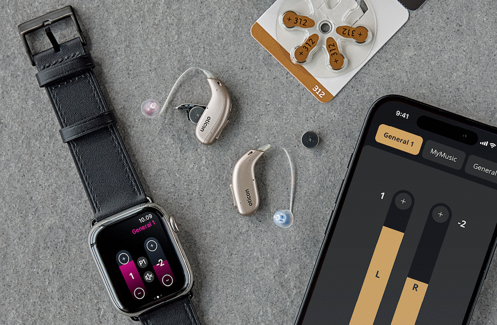 Oticon Verit behind-the-ear hearing aid